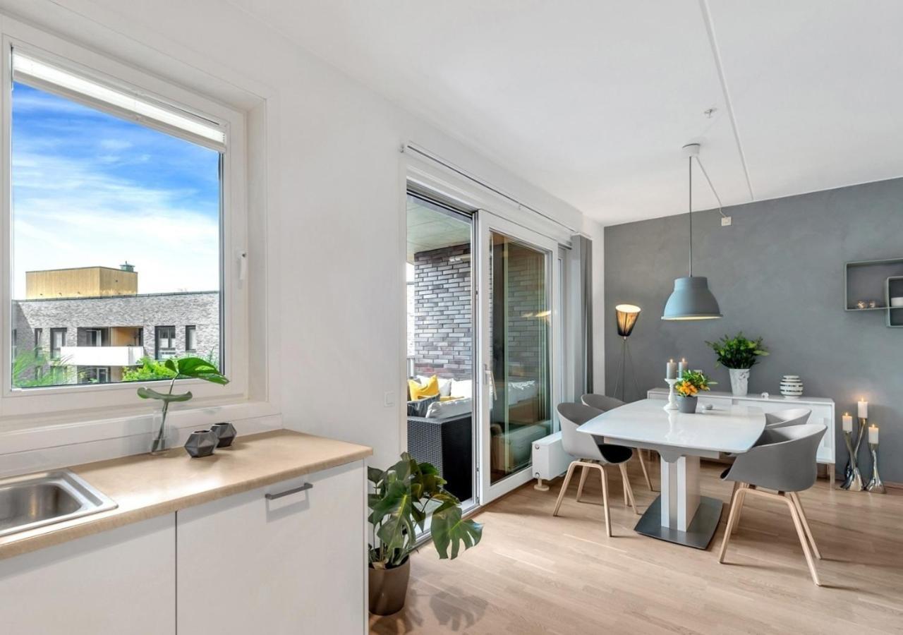 Seaside Apt - 2 Sunny Balconies - Modern - 6 Pax Oslo Eksteriør bilde