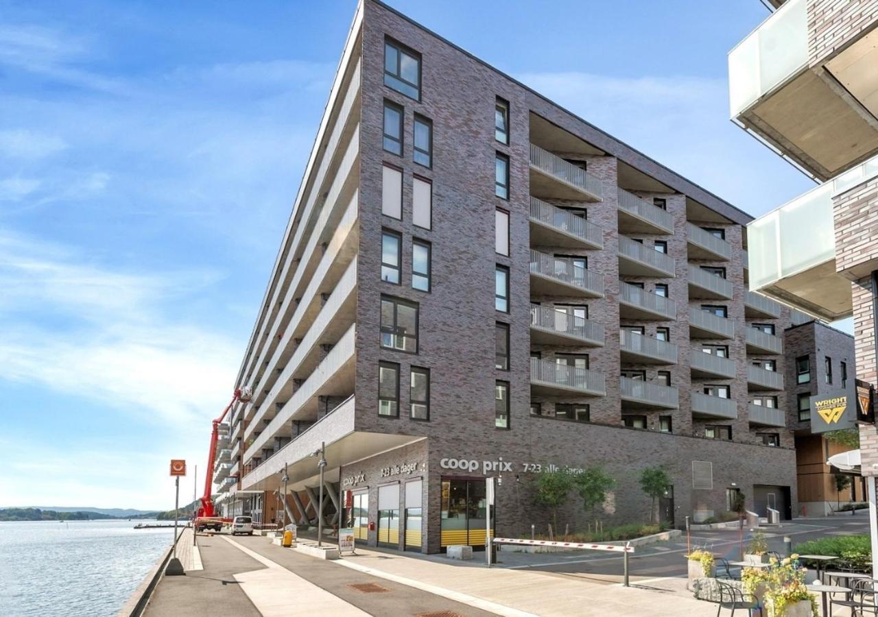 Seaside Apt - 2 Sunny Balconies - Modern - 6 Pax Oslo Eksteriør bilde