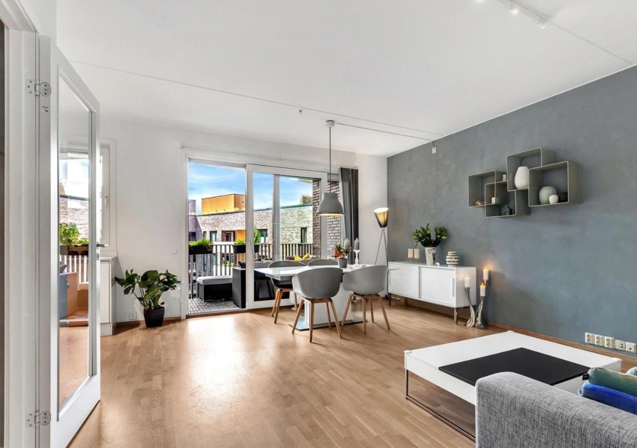 Seaside Apt - 2 Sunny Balconies - Modern - 6 Pax Oslo Eksteriør bilde